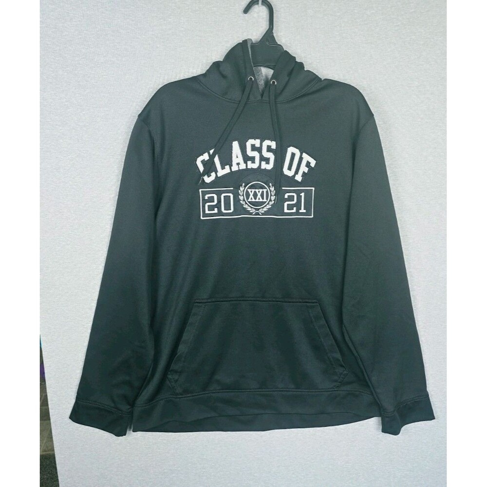Jostens Class of 2021 Hoodie Black Size L Senior Graduation Pullover.